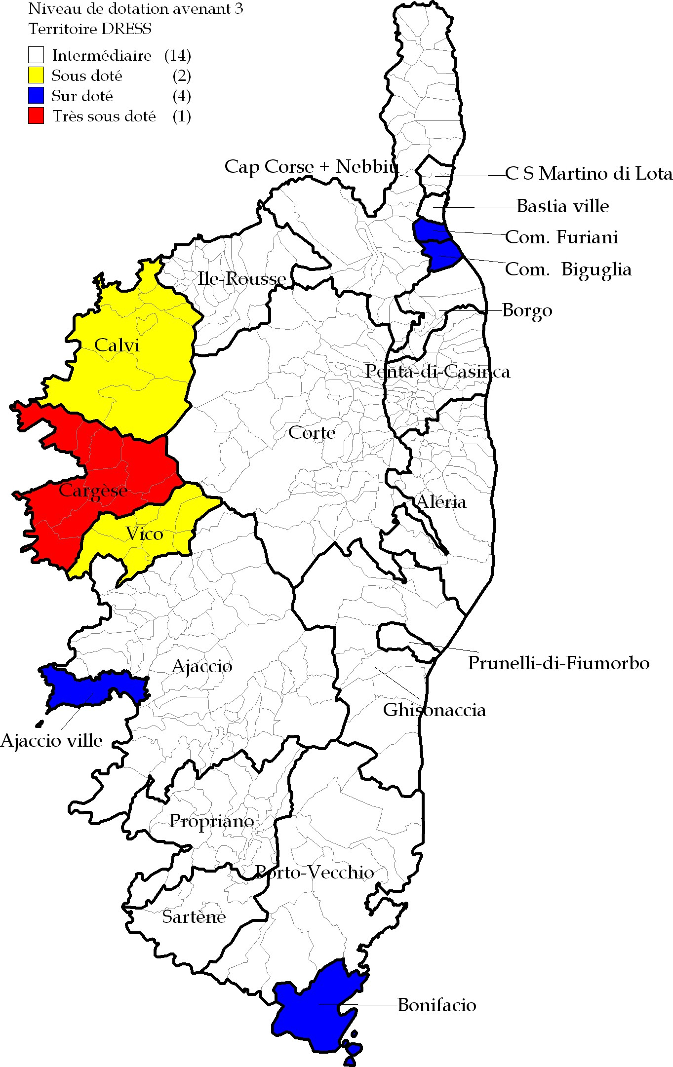 carte zonage infirmiers